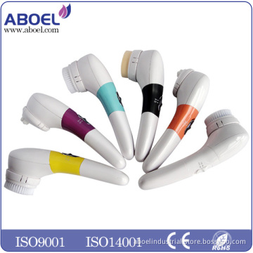 4 in 1 Facial Cleaning Brush ABB102 With 4 Applicator Included:Sponge,Dermabrasion Brush,Sensitive Brush,Wrinkle Reducer